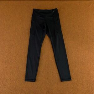 CompressionZ Womens Small Black Stretch Skinny Pull On Activewear Leggings NWOT